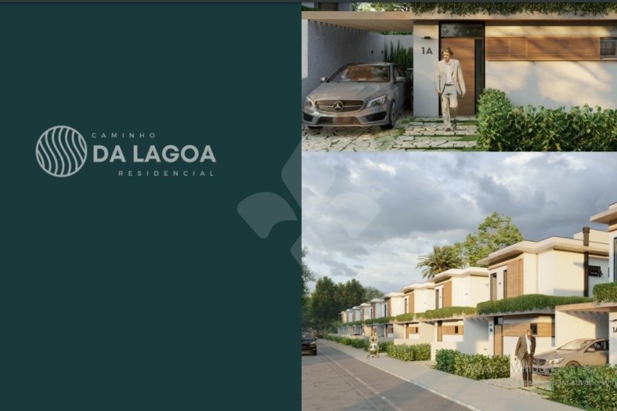 Casa em Condomínio com 77m², 2 dormitórios, 2 suítes, 1 vaga no bairro Areias de Palhocinha em Garopaba para Comprar