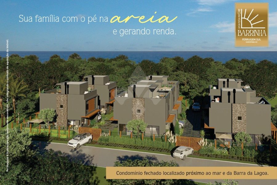 Casa em Condomínio com 141m², 3 dormitórios, 3 suítes no bairro Praia Da Ferrugem em Garopaba para Comprar